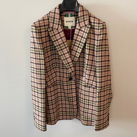 Boden Marylebone Tweed Blazer US Size 6 NWT - Picture 1 of 5